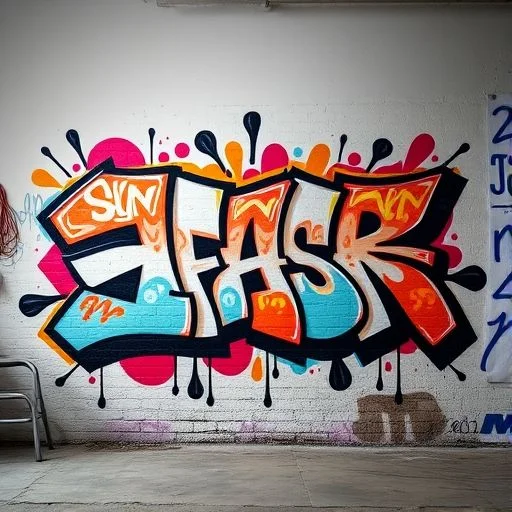 Vibrant figurative murals from Brazil