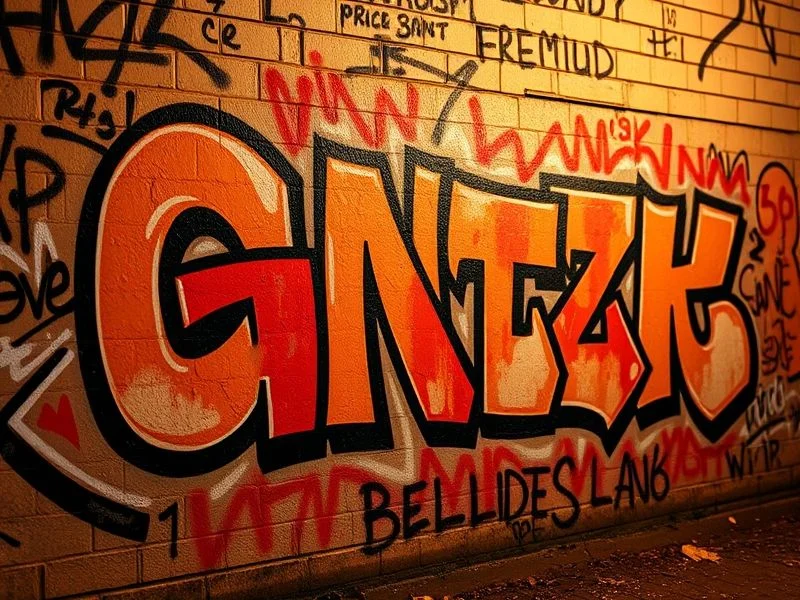 Kinetic spray paint art